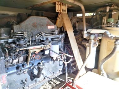 コンプレッサーのエンジン部分