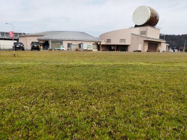朝一番は道の駅舞ロードインター千代田へ精米や玄米の補充