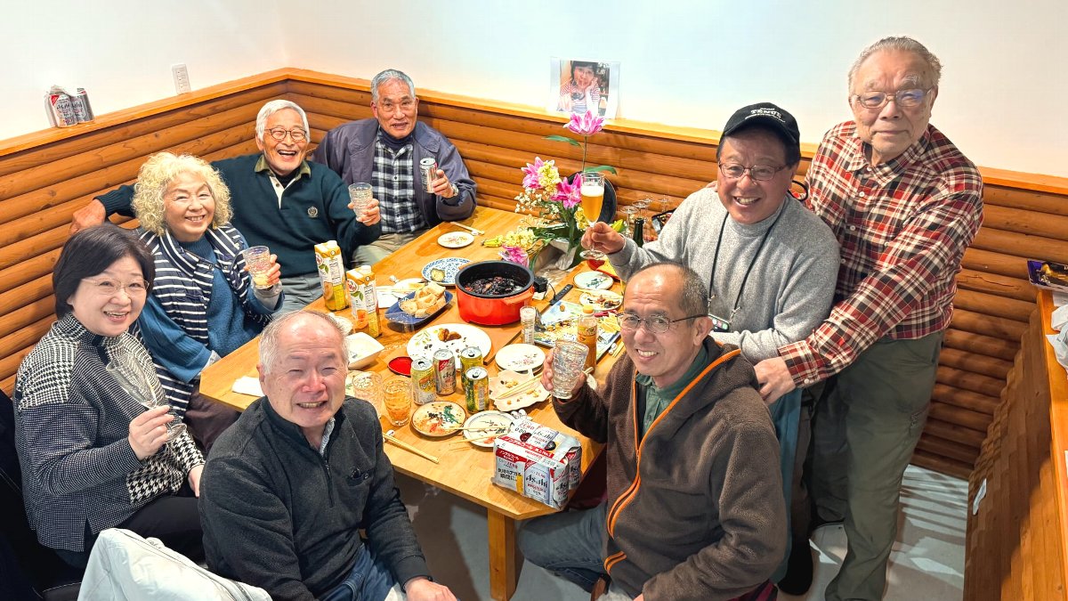 年1回程度となった集まりも、間もなく50年になる